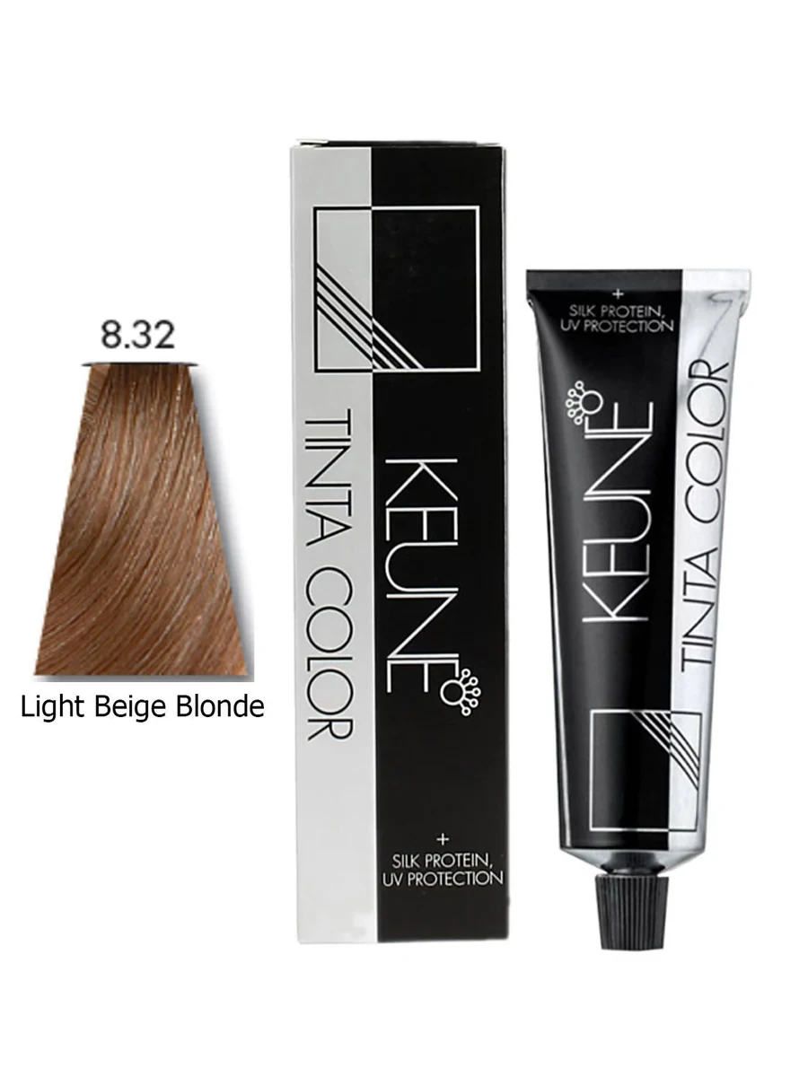 Keune Tinta Hair Color 8.32 Light Beige Blonde