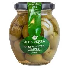 Olea Terra Olives Green Pitted 360G