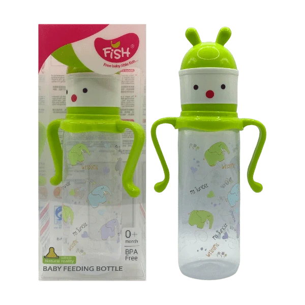 Fish Baby Feeder Wide Neck 8904 0+ 240ML