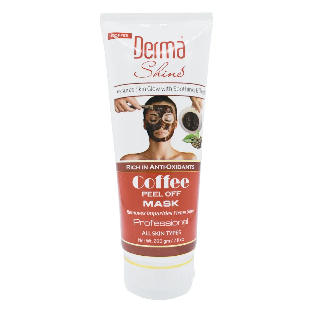 Derma Shine Facial Tubecoffee Peel Off Mask 200G