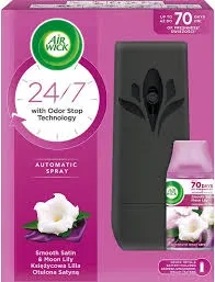 Air Wick Freshener Auto Machine With Refill Smooth And Moon Lily