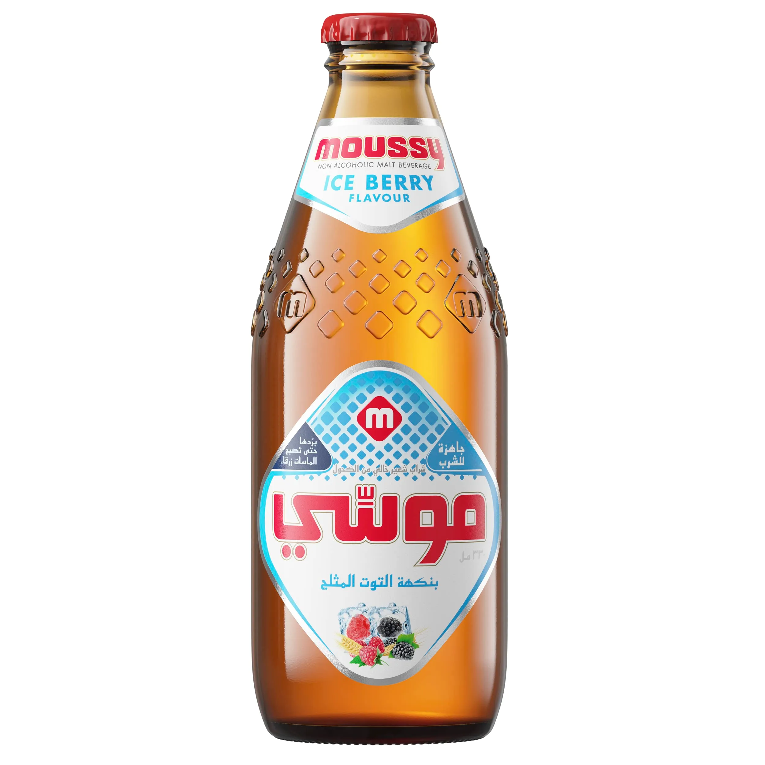 Moussy Malt Beverage Iced Berry Flavored 275ML