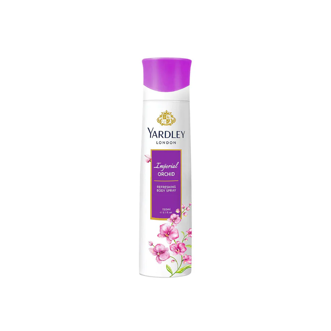 Yardley Deodorant Body Spray Imperial Orchid 150ML