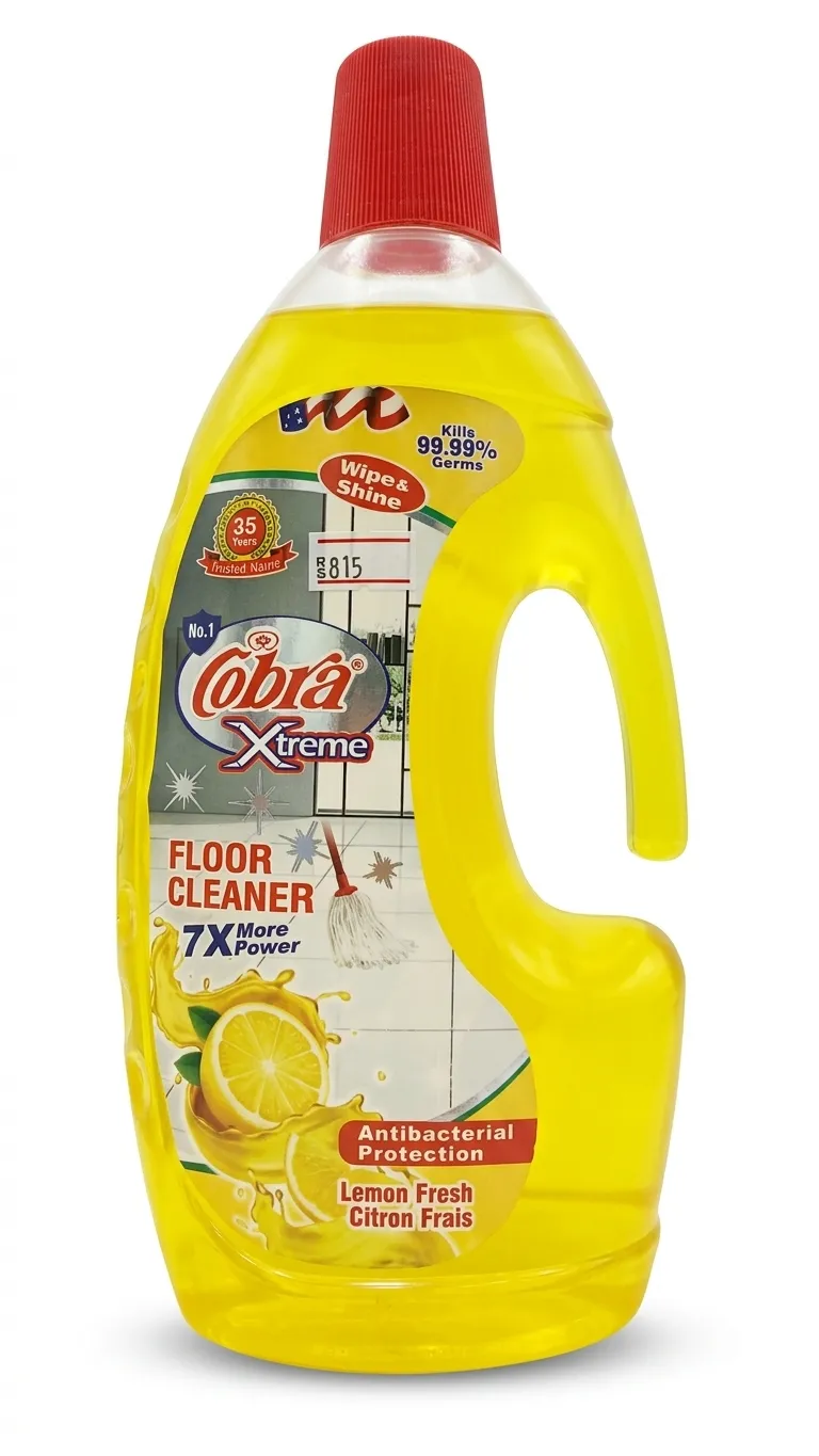 Cobra Floor Cleaner Lemon Fresh 7X 1Ltr
