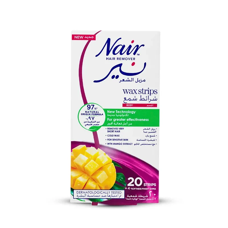 Nair Wax Strips 20S Mango