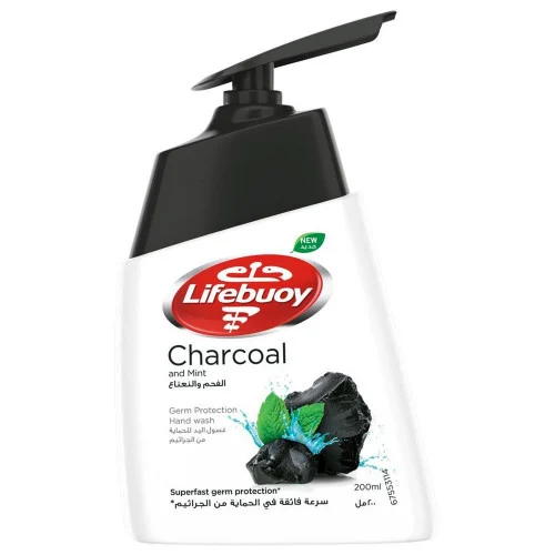 Lifebuoy Hand Wash Charcoal Mint 200Ml