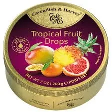 Cavendish Harvey Candy Tropical Fruits 130G Germany