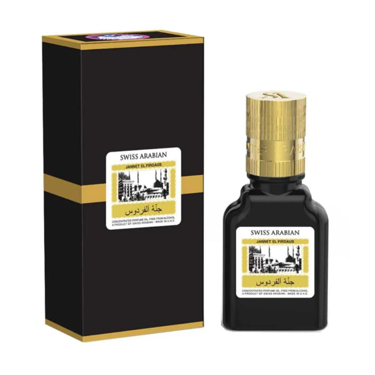 Swiss Arabian Concentrated Perfume Oil Jannat El Firdaus Black 9ML