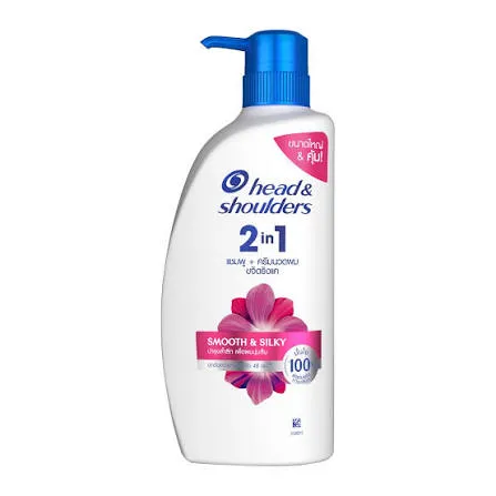 Head And Shoulders Shampoo+Conditioner 2in1 Smooth and Silky 610ML Thai