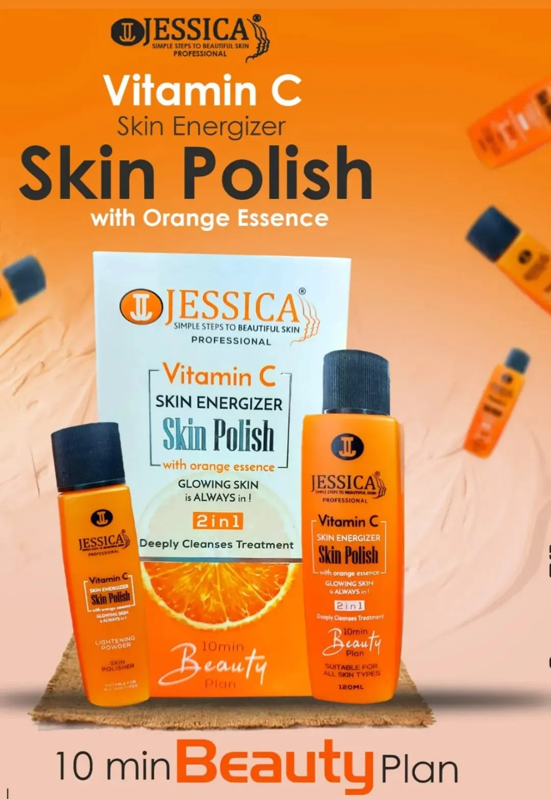 Jessica Skin Polish Developer + Bleach Vitamin C 120ML