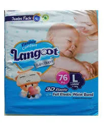 Langot Diapers L-4 76P