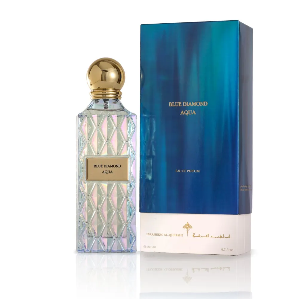 Ibrahim Al Qurashi Eau De Parfum Blue Diamond Aqua 200ML