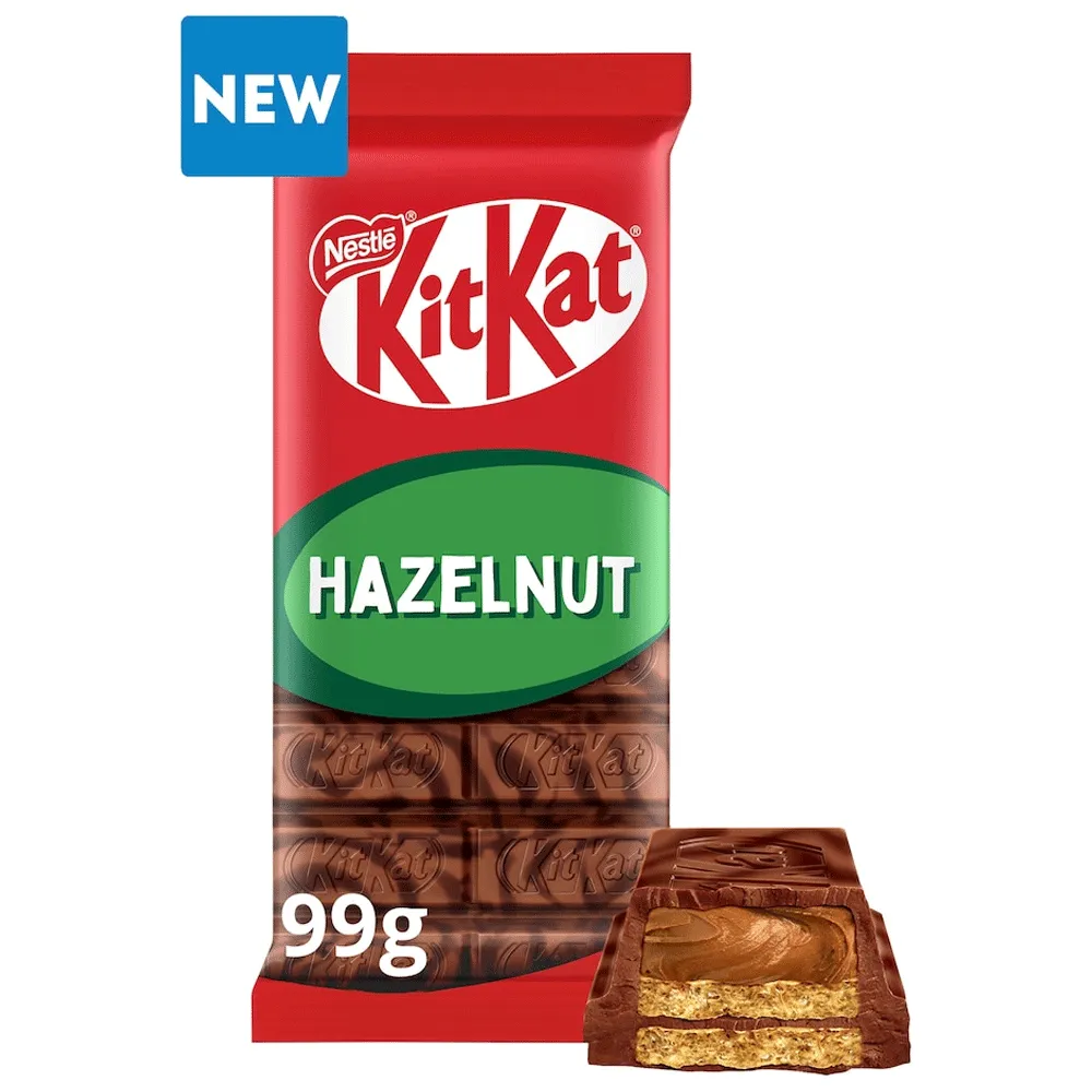 KitKat Chocolate Hazelnut Bar 99G