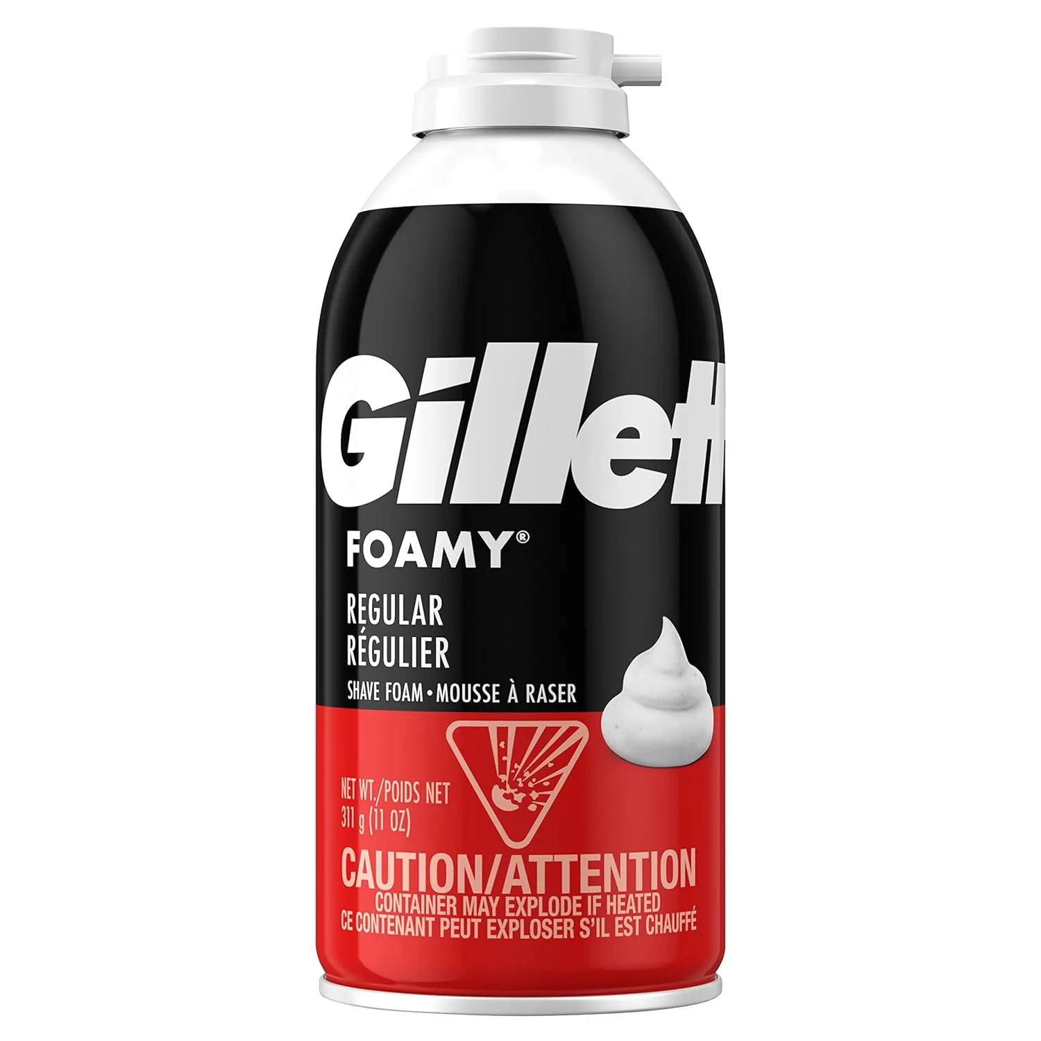 Gillette Shaving Foam Red Nor 400ML