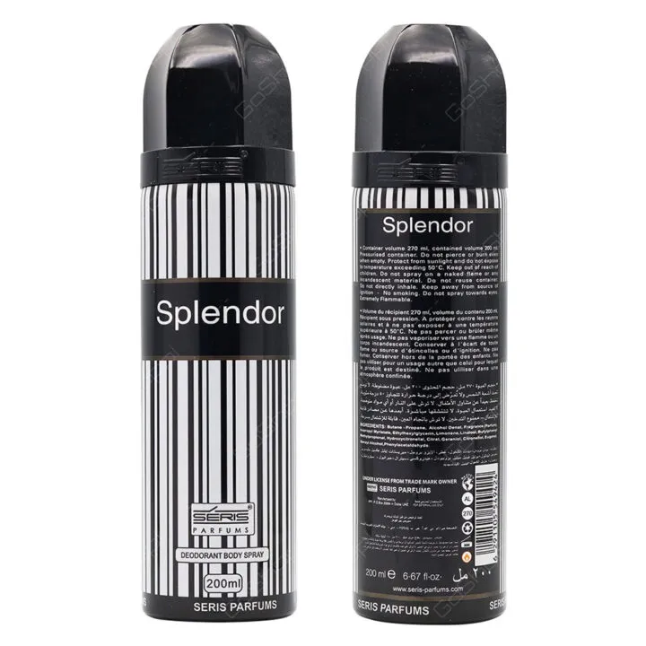 Series Deodorant Body Spray Splendor Regular 200ML