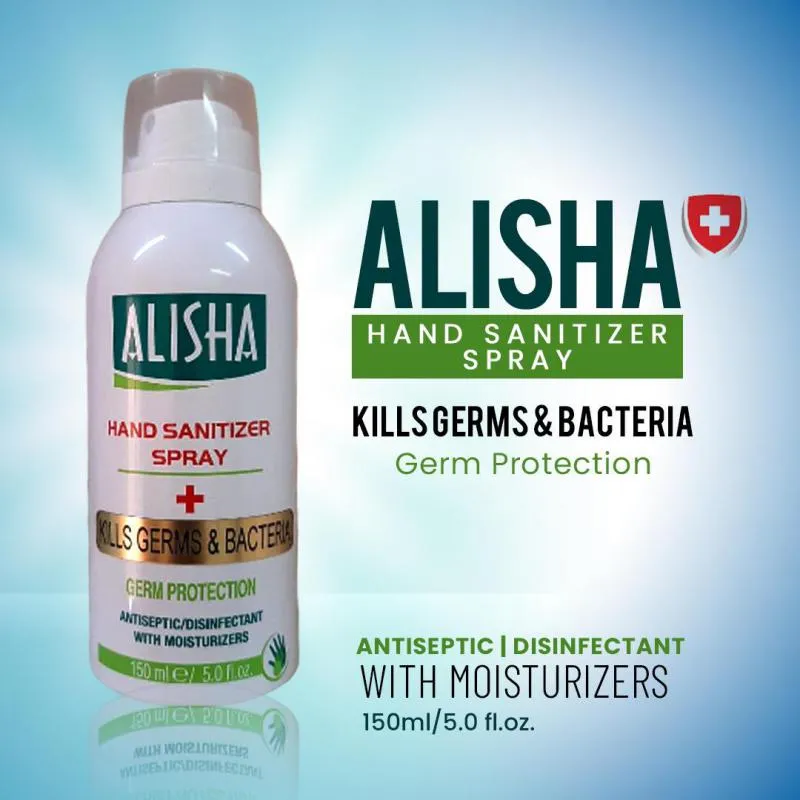 Alisha Hand Sanitizer Spray 100Ml