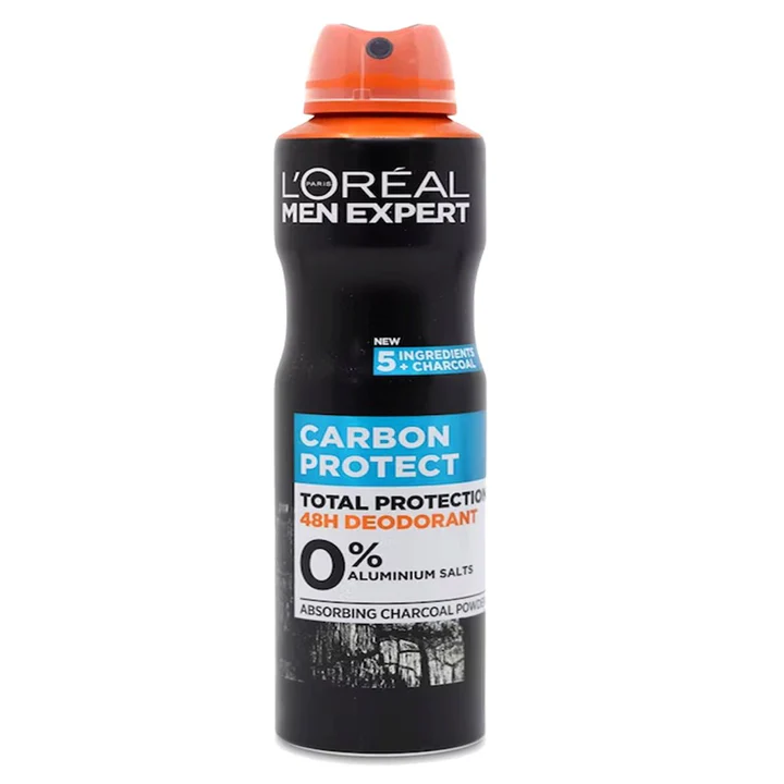 Loreal Deodorant Body Spray Men Carbon 250Ml