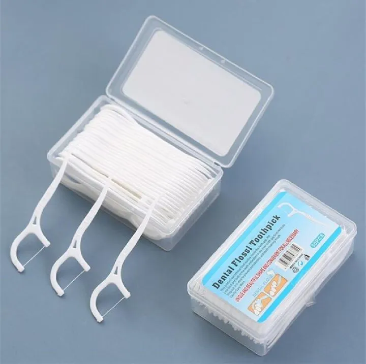 Qzi Dental Floss Pick 60PCS GEH-7005
