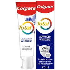 Colgate Toothpaste Total 3X Advanced Whitening 75ML