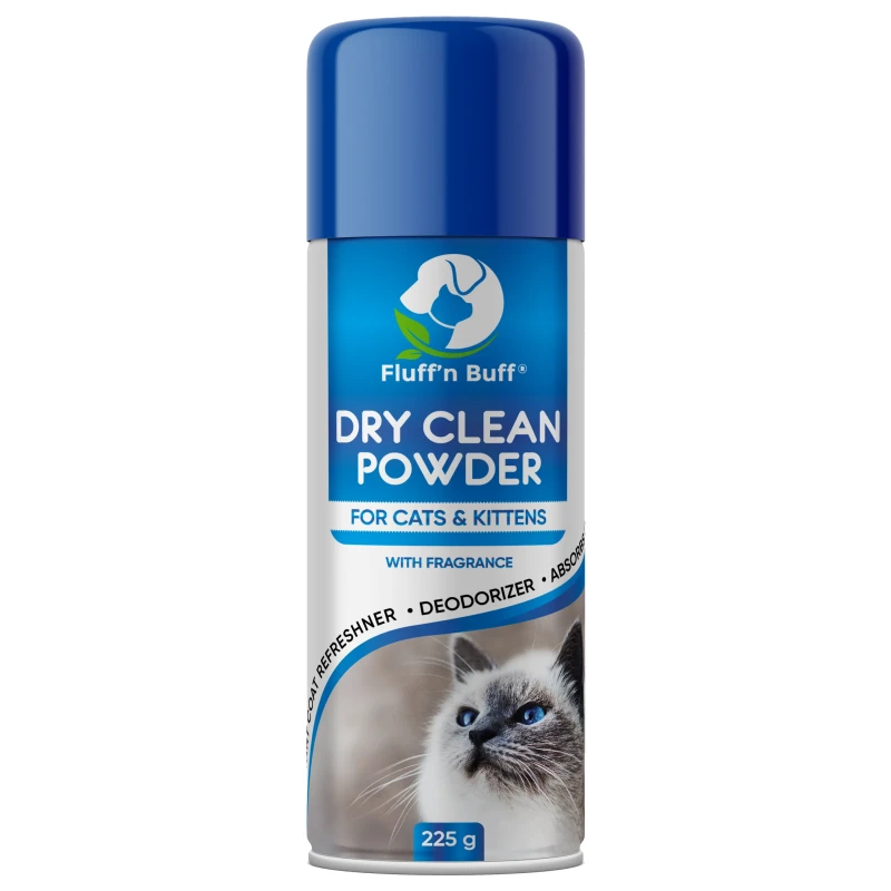 Fluff N Buff Pets Dry Clean Powder 225G