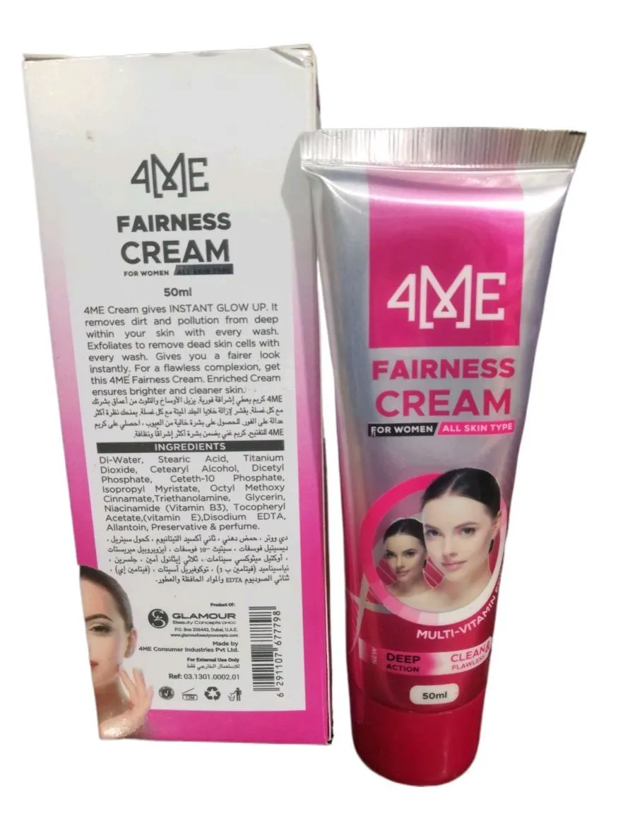 4Me Fairness Cream Pink 50ML