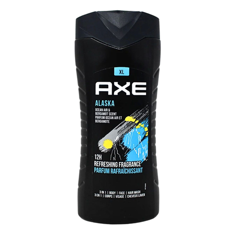 Axe Shower Gel Body Wash Alaska 3 In 1 12H XL 400ML