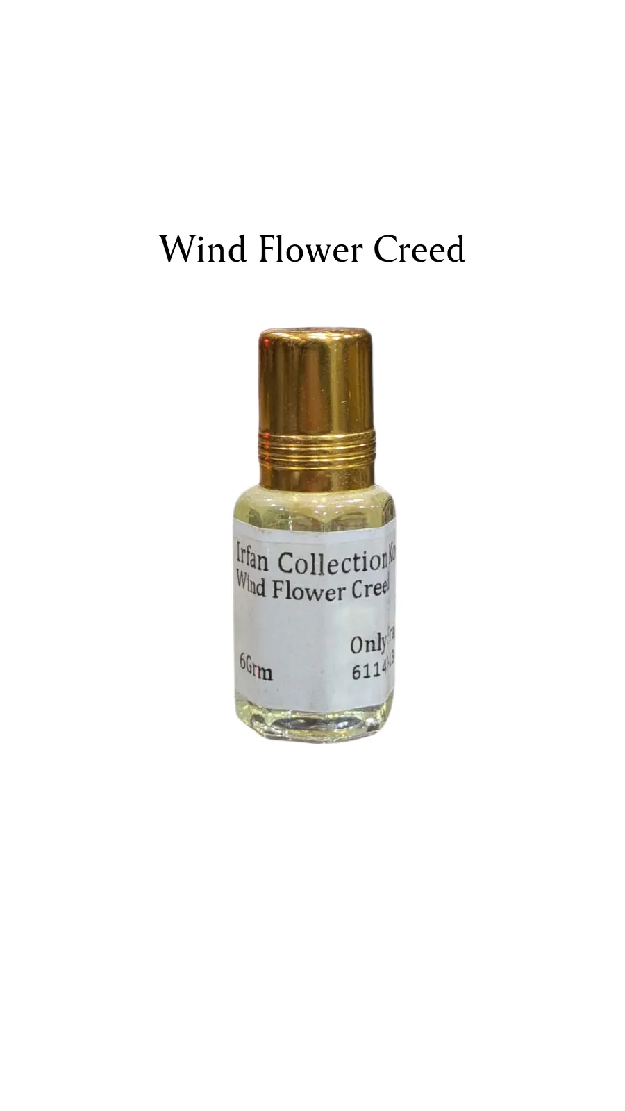 Perfume Oil Attar Wind Flower Creed French Creed Only-F 6ML