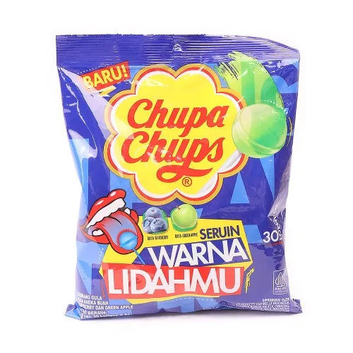 Baru Chupa Chups Center Filled Lolli Pop Poch 30Pcs 270G