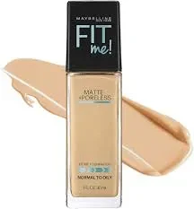 Mayblline Foundation Fit Me Glass128 30ML