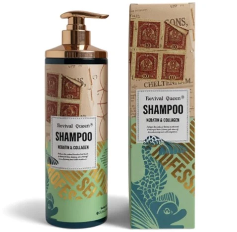 Revival Queen Shampoo Keratin And Collagen 1000ML