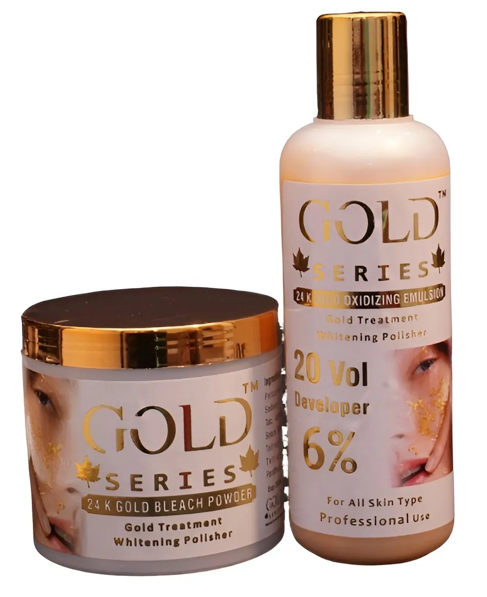 Gold Series Bleach Powder 24K 200G