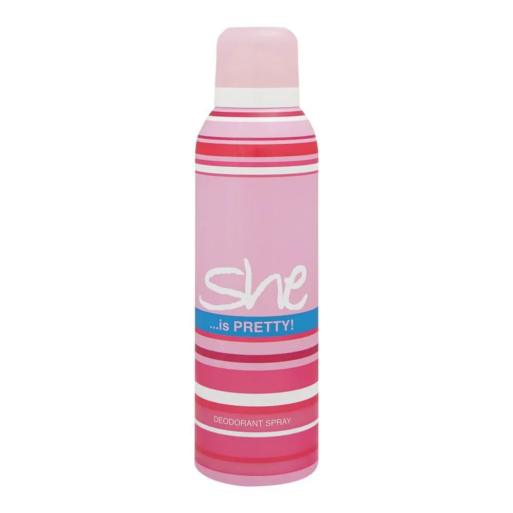 She Deodorant Body Spray Pretty 200Ml