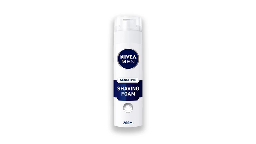 Nivea Shaving Foam White Sensitive 200ML