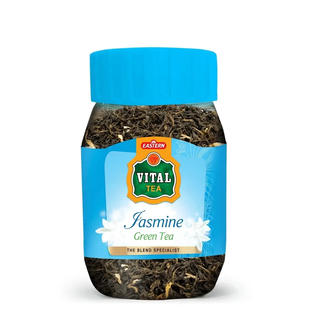 Vital Green Tea Jarr Jasmine 100G