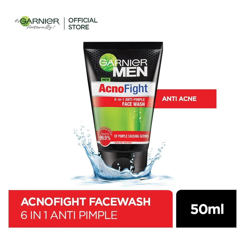 Garnier Facewash Acno Fight 6in1 50ML