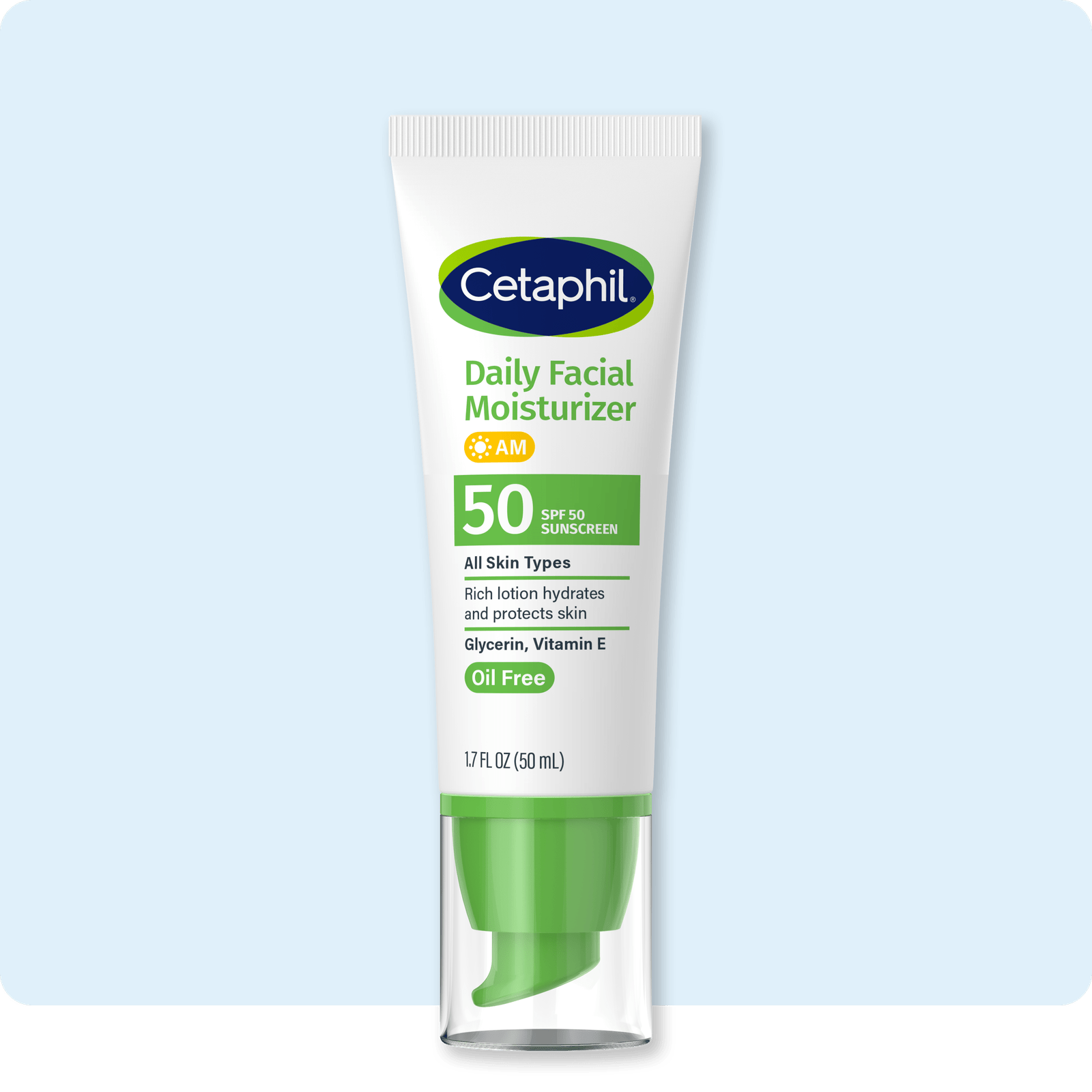 Cetaphil Sunscreen Daily Facial SPF50 75ML