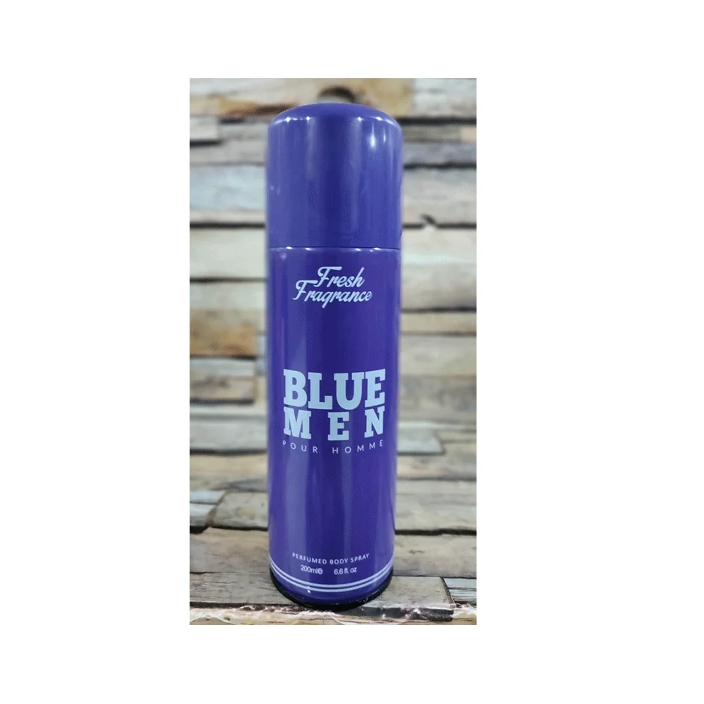 Fresh Fragrance Deodorant Body Blue Man 200ML