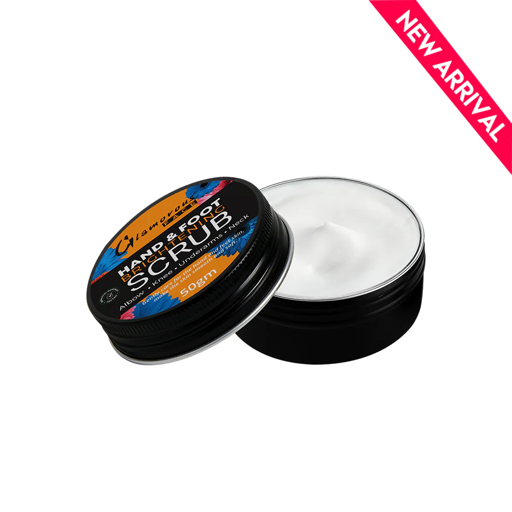 Glamorous Face Hand And Foot Scrub Brightening 8055 50G