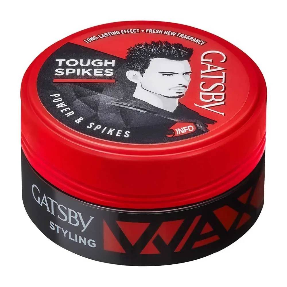 Gatsby Hair Wax Power And Spikes Red 75G