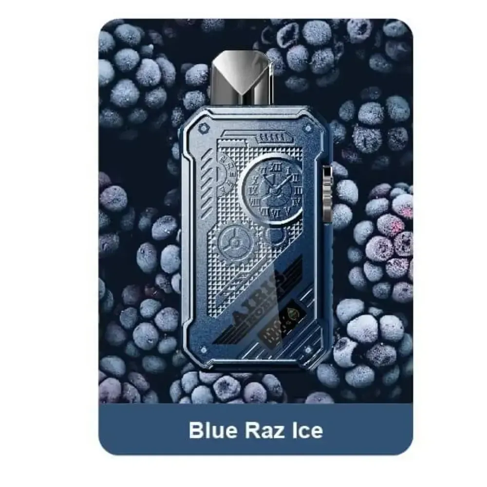 Airis Noble Vape Pod Blue Razz Ice 10000 Puffs