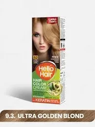 Golden  Pearl Hair Color Hello Hair 9.3 Ultra Golden Blonde