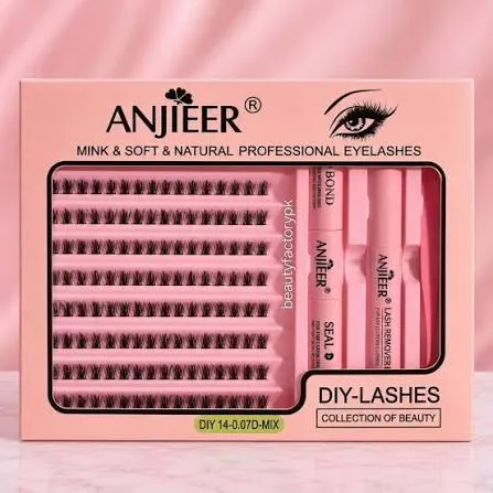 Anjier Eye Lashes DIY Collection Of Beauty mix