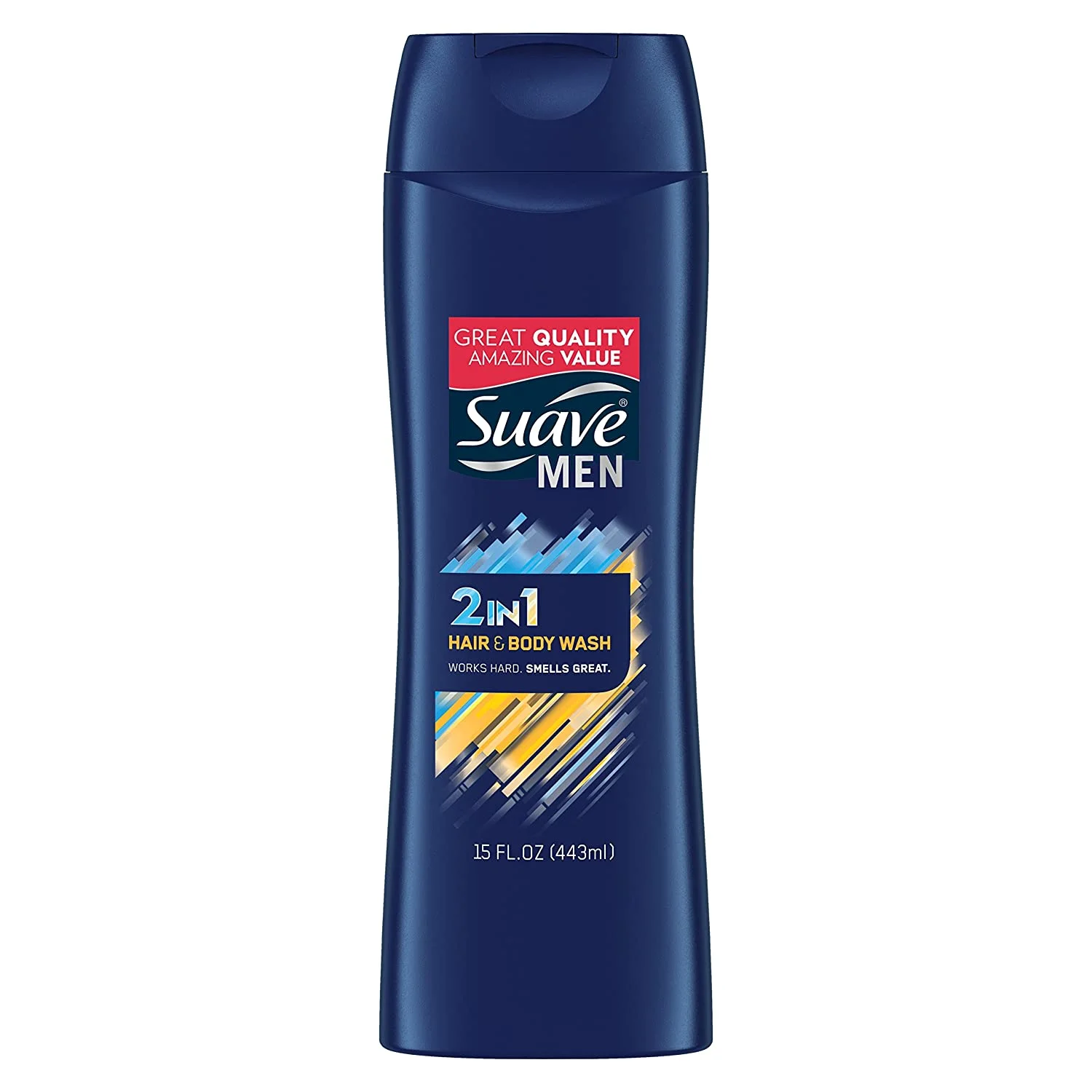 Suave Body Wash Men 2 in1 443ML