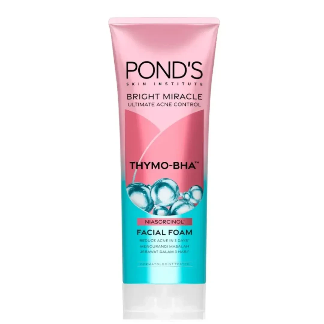 Pond's Face Wash Bright Miracle Thymo-Bha 100G