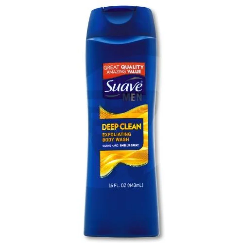 Suave Body Wash Men Deep Clean 443ML
