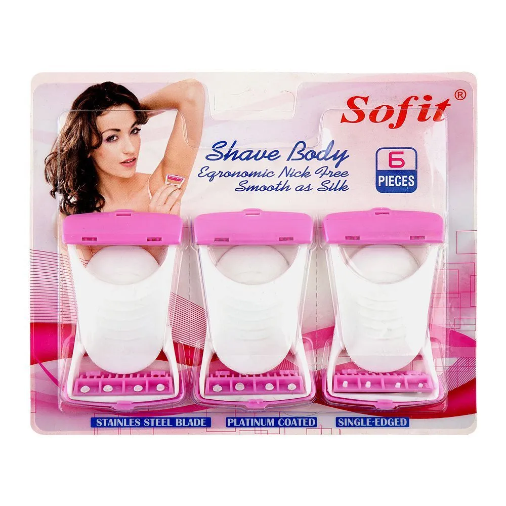 Soft Whisper Body Razor 5PCS