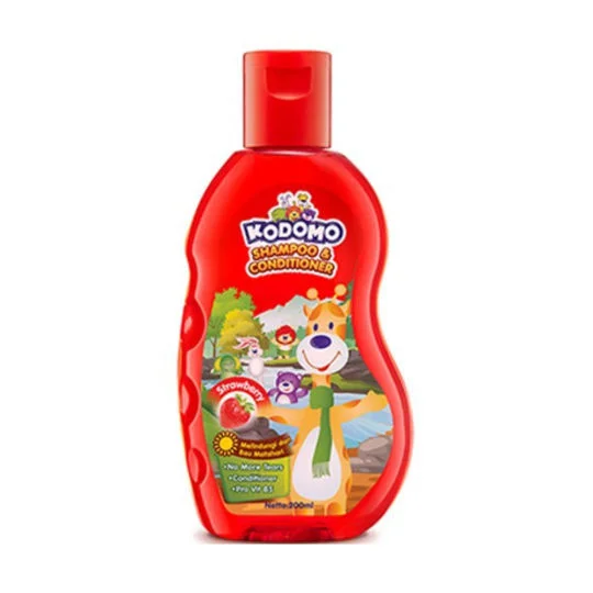 Kodomo Baby Shampoo 2In1 Strawberry 200G