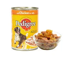 Pedigree Dog Food Jelly In Loaf With Chicken 400G
