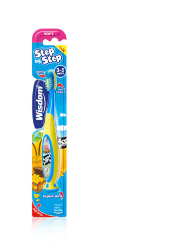 Wisdom Tooth Brush Step By Step 3-5 Years