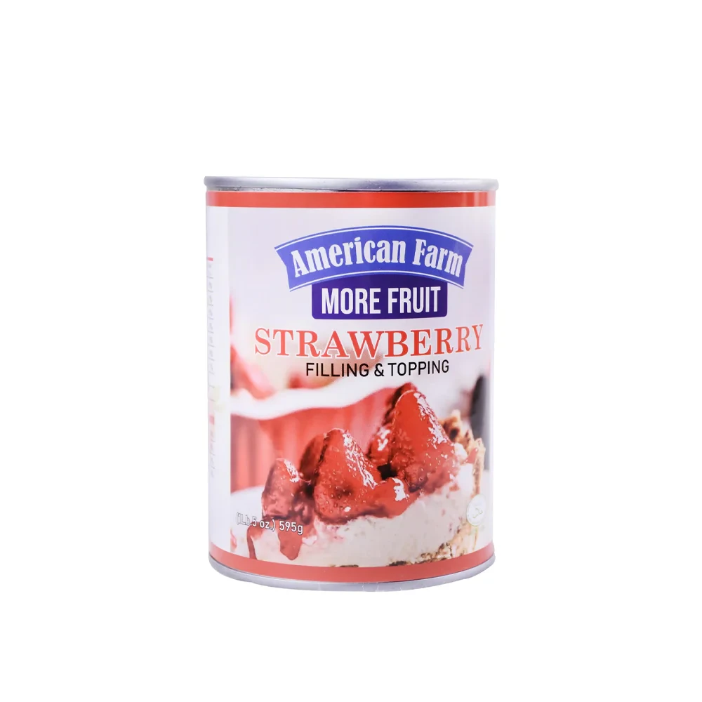 American Farm Filling And Topping Strawberry 595G